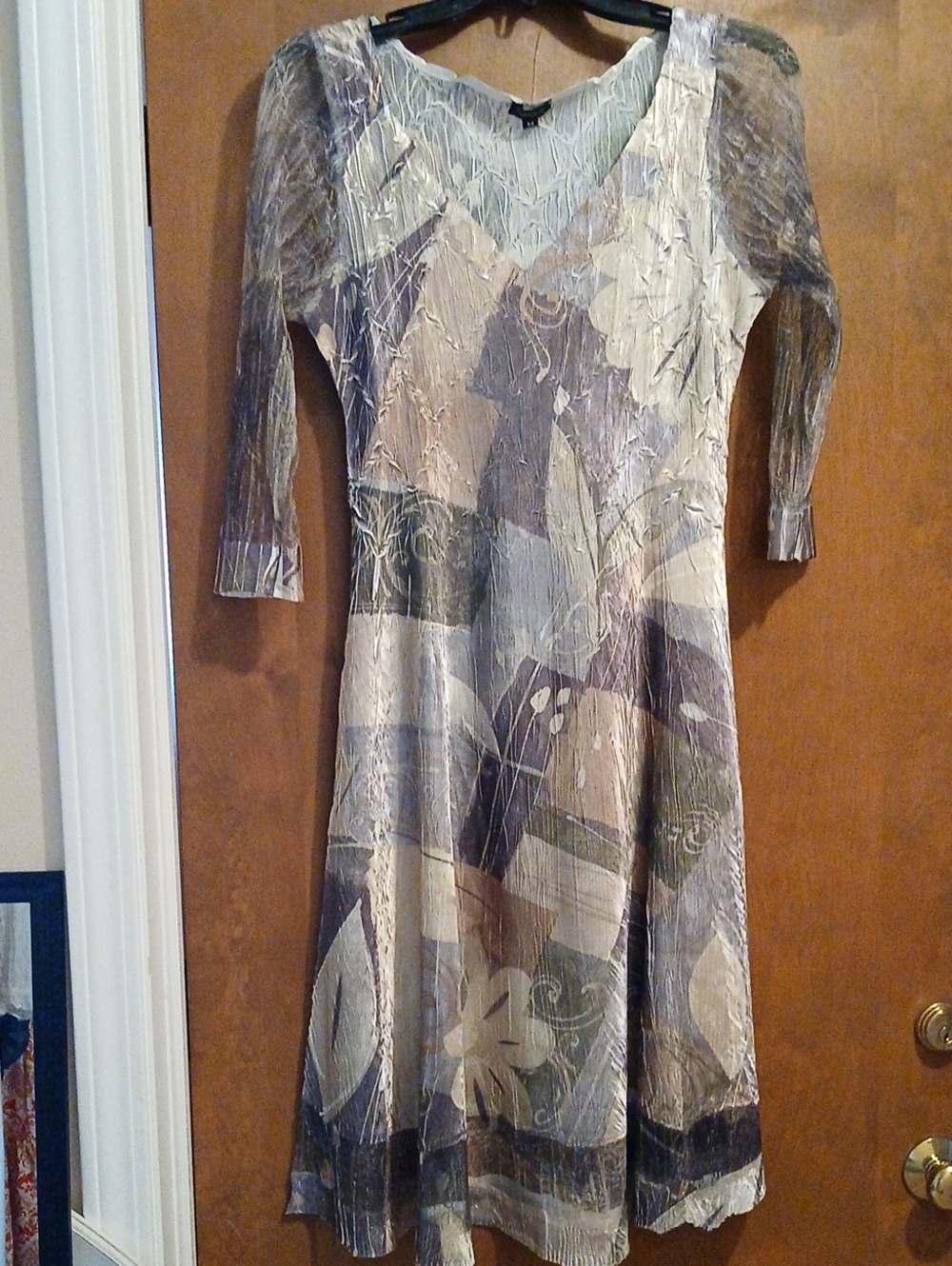 Komarov crinkle fairycore cottagecore y2k lace dress